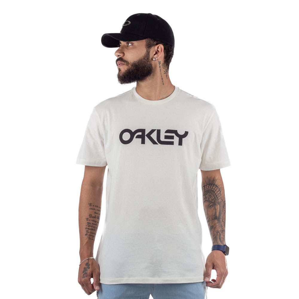 Camiseta Oakley Mark Ii Ss Branco Branco