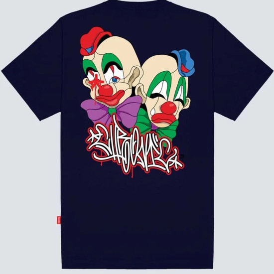 Camiseta Chronic Palhaços Azul