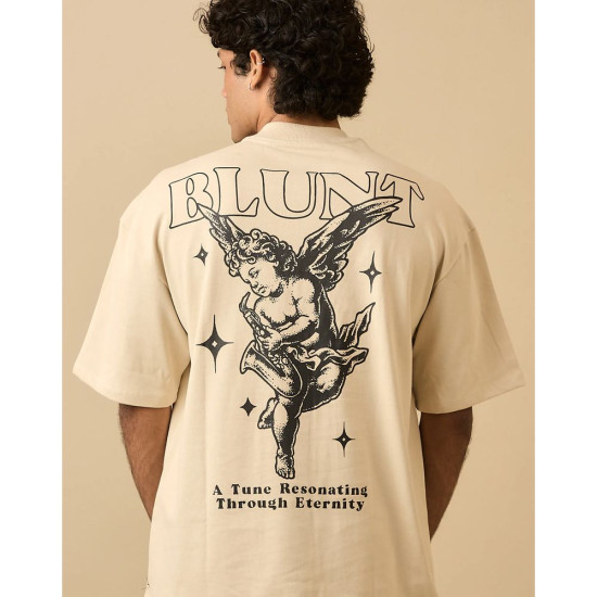 Camiseta Blunt Especial Oversized Cadence Bege