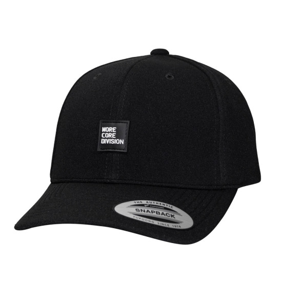 Boné MCD Aba Curva Flexfit Fechado Preto