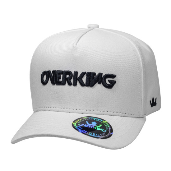 Boné Overking Aba Curva Snapback Basic Branco