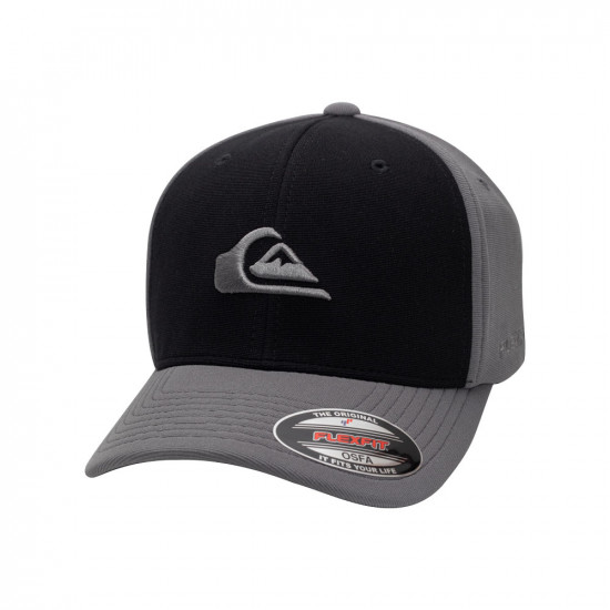 Bone quiksilver preto e cinza Sale