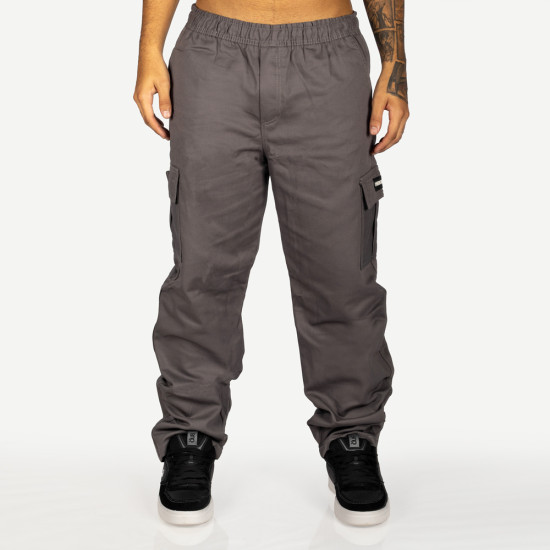 Calça Overking Cargo Sarja Chumbo