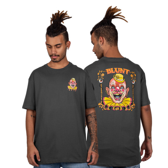 Camiseta Blunt Clown Chumbo