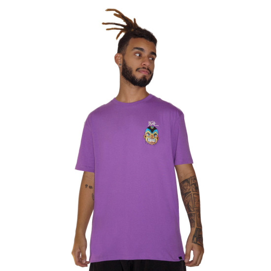 Camiseta Blunt Maskedwrestler Roxo