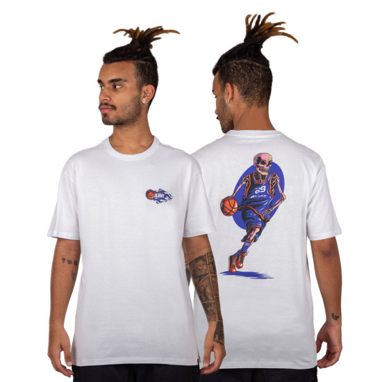 Camiseta Blunt Player Skull Branco