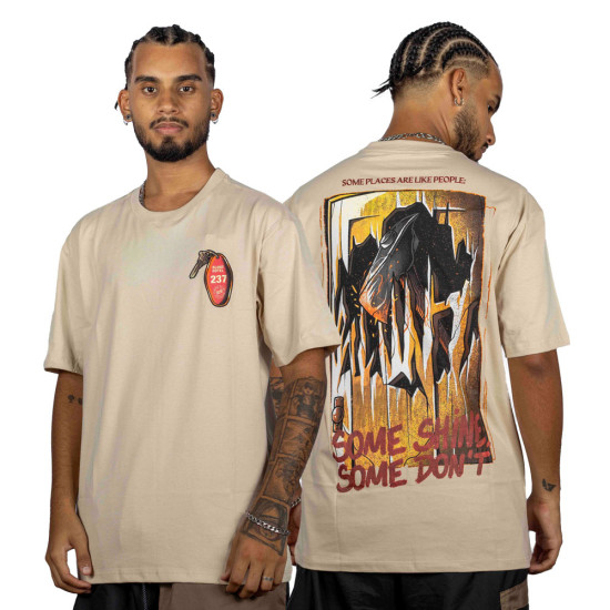 Camiseta Blunt Redrum Homus Bege