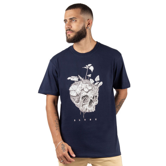 Camiseta Blunt Skull Marinho