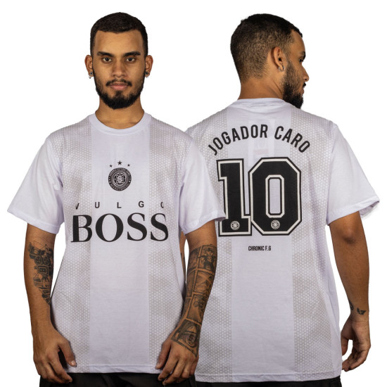 Camiseta Chronic Vulgo Boss Branco