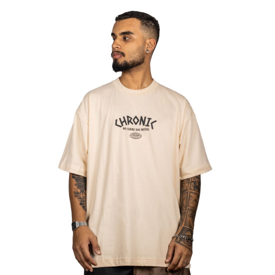 Camiseta Chronic 4373 Bege