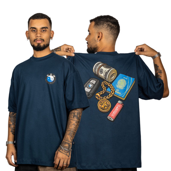Camiseta Chronic 4394  Marinho