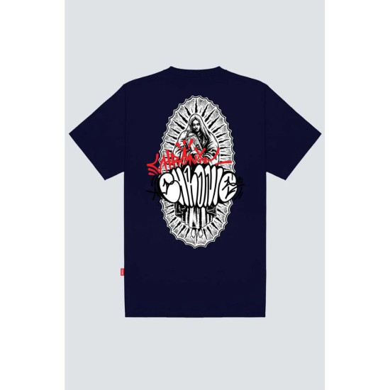 Camiseta Chronic Big 4171 Santa Azul