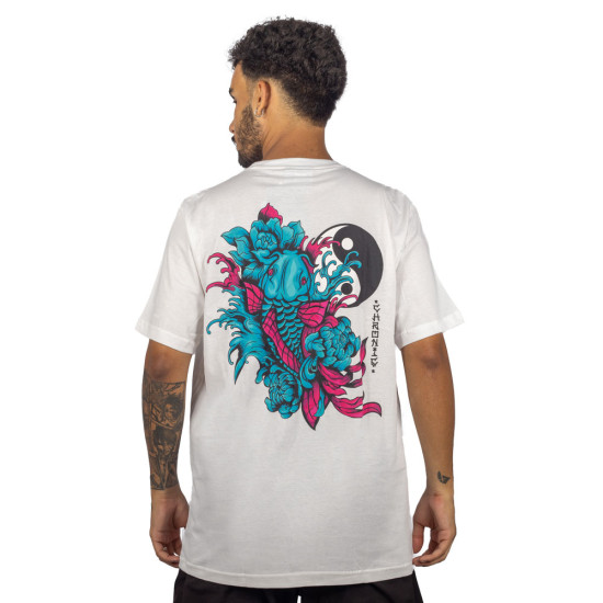 Camiseta Chronic Carpa Yin-yang Off White