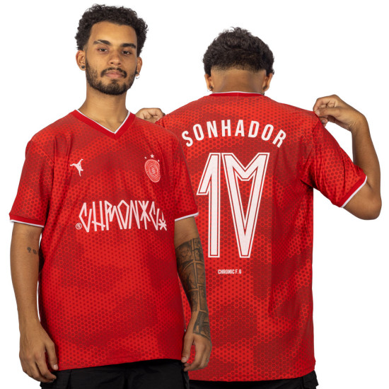Camiseta Chronic de Time Sonhador 10 Vermelha