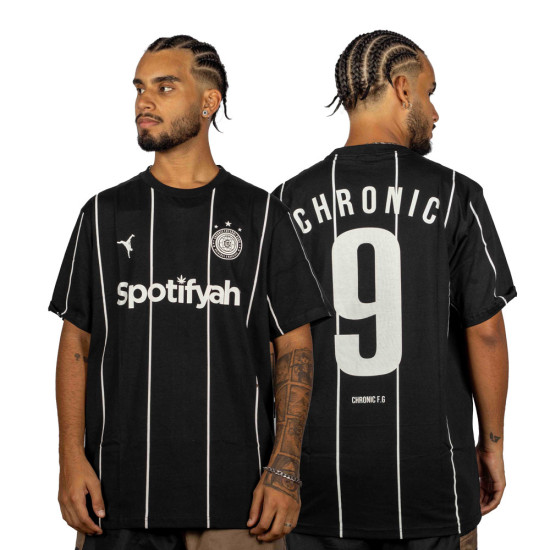 Camiseta Chronic de Time Spotifyah Preto