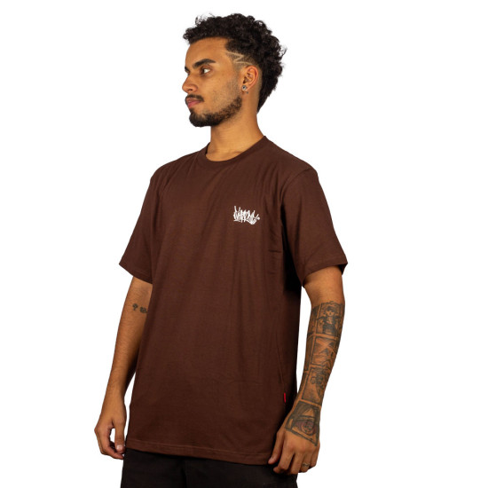 Camiseta Chronic No Money Marrom
