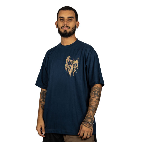 Camiseta Chronic Big Calligraffiti Azul