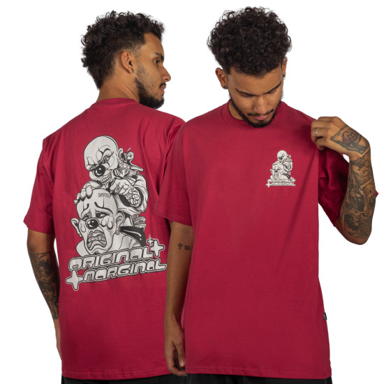 Camiseta Chronic Palhaços Vermelho