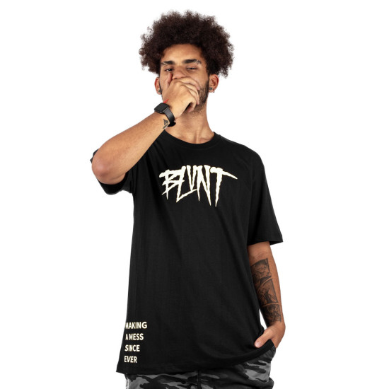 Camiseta Blunt Side Preto / Branco