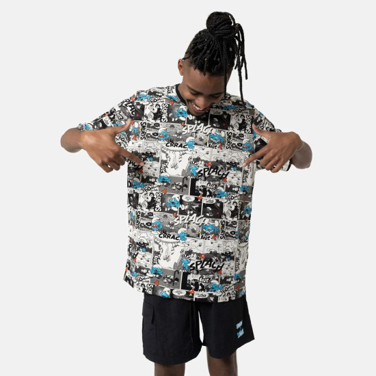 Camiseta Lost  Smurfs Full Print Comics