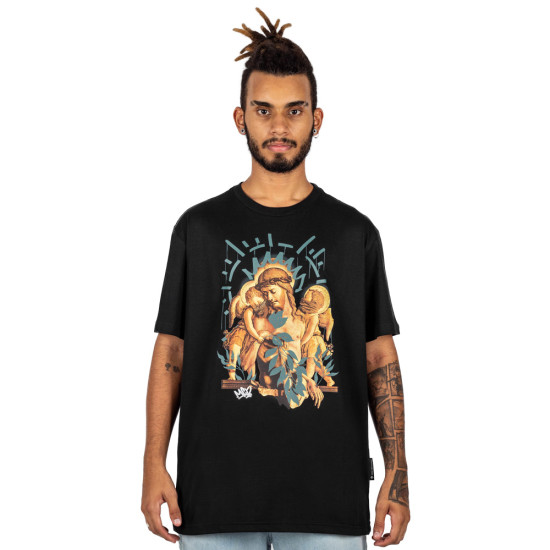 Camiseta MCD Angel Jesus Preto Emporium Brazil
