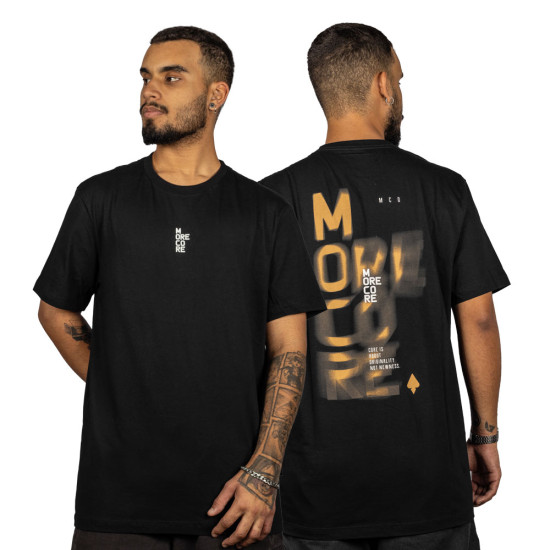 Camiseta MCD More Core Desfocado Preto