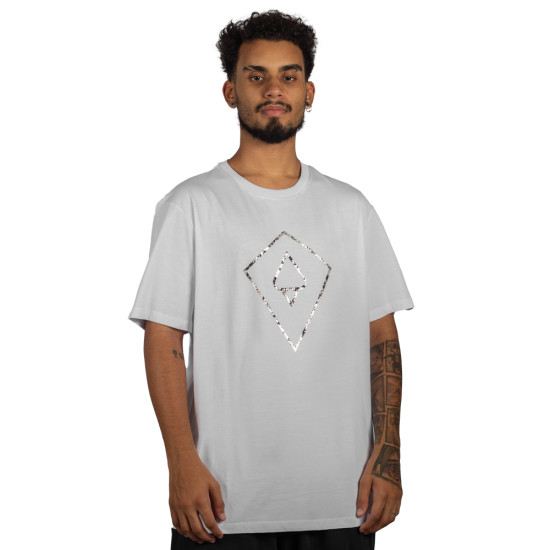 Camiseta Mcd Pipa Espada Desgaste Branco 