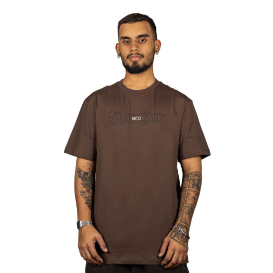 Camiseta MCD Sobreposto Marrom