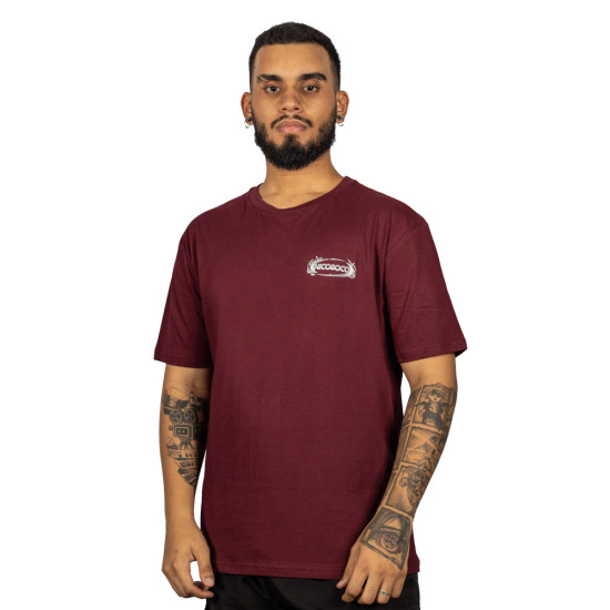 Camiseta Nicoboco Anthem Vinho