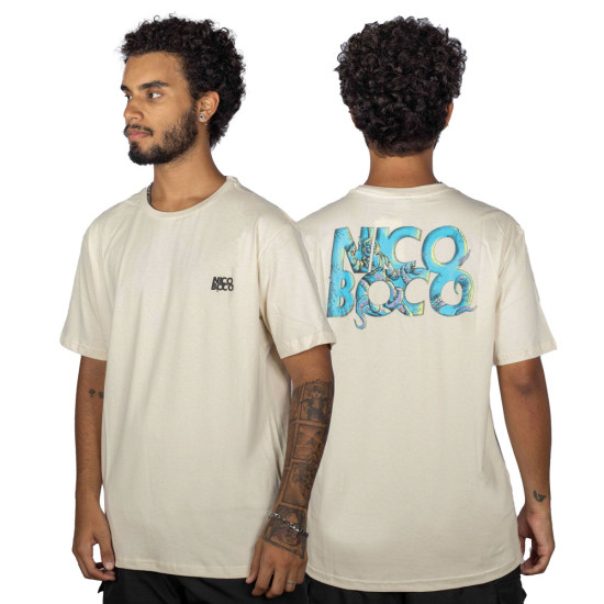 Camiseta Nicoboco Blake Bege
