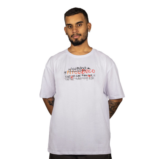 Camiseta Nicoboco Bowes Branco