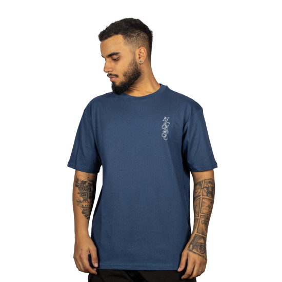Camiseta Nicoboco Griff Azul Escuro
