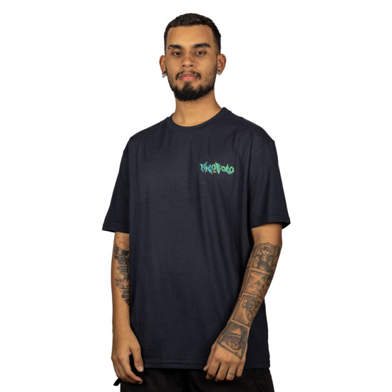 Camiseta Nicoboco Huahine Marinho