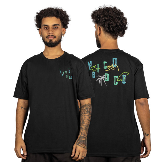 Camiseta Nicoboco Islas Preto