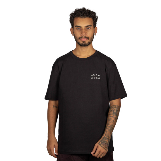 Camiseta Nicoboco Louison Preto