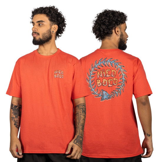 Camiseta Nicoboco Ravine Coral