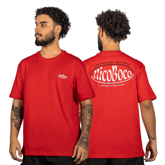 Camiseta Nicoboco Spero Vermelho