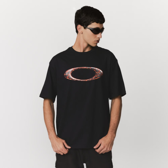 Camiseta Oakley Ellipse Magma Preto