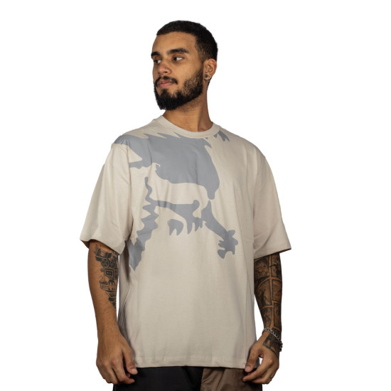 Camiseta Oakley Iconic Skull Areia