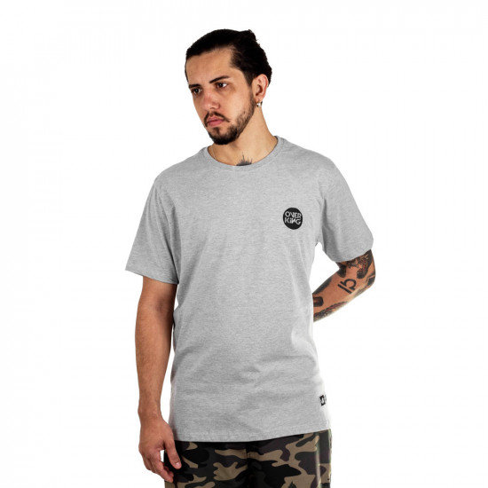 Camiseta Overking Circle Cinza