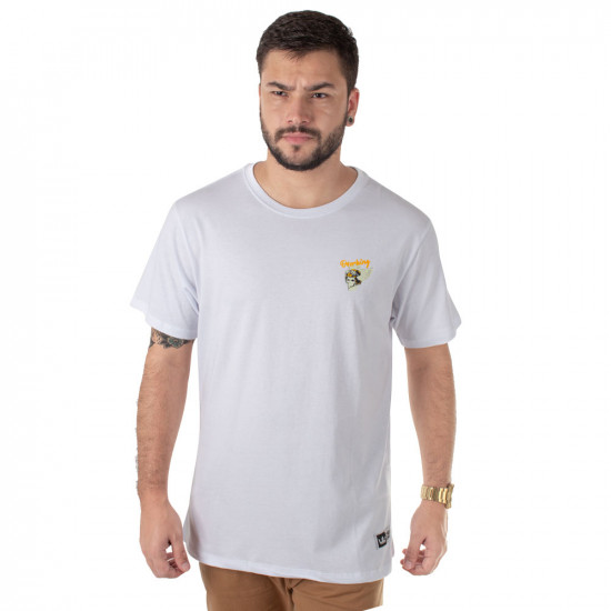 Camiseta Overking Live to Ride Branca