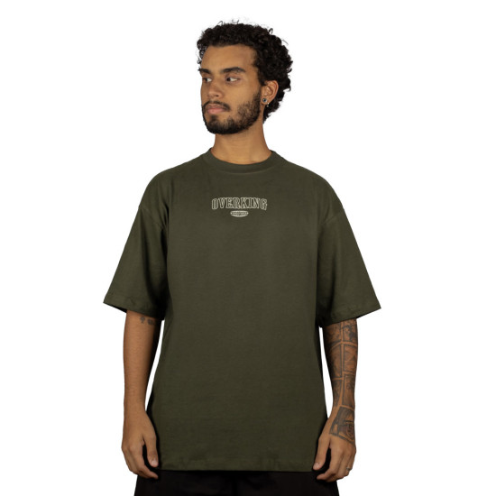 Camiseta Overking Oversized Streetwear 2 Verde