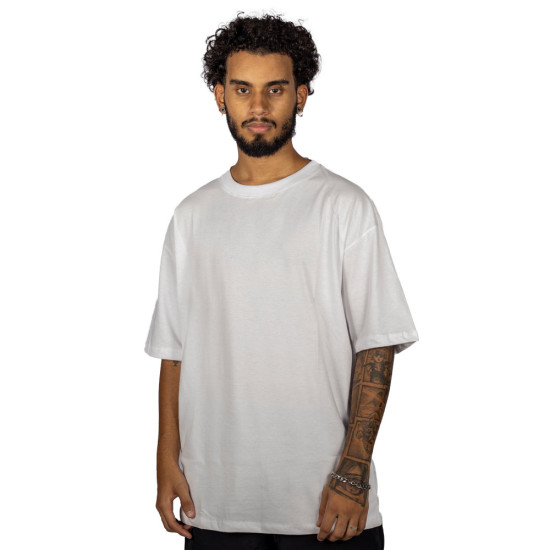 Camiseta Oversized Lisa Off White