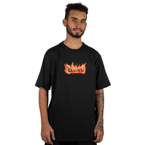 Camiseta Plano C Burning Preto