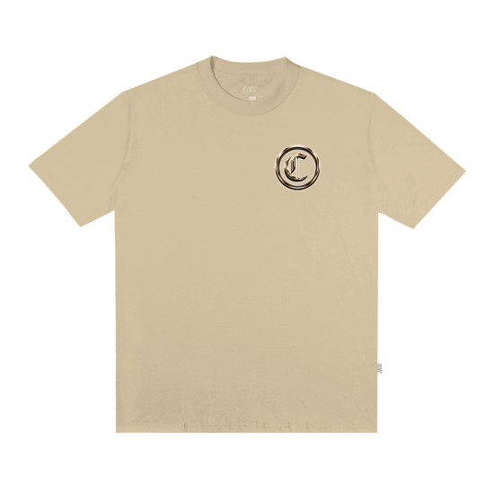 Camiseta Plano C Metallic Bege