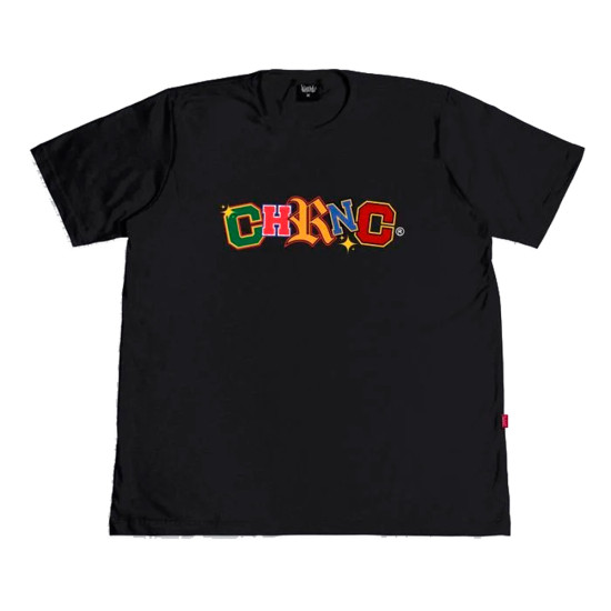 Camiseta Chronic Plus Size Letters Preto