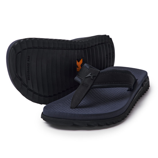 Chinelo Kenner Kivah Pro Cushy DKR-03 Preto / Azul