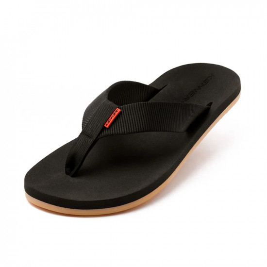 Chinelo Sandália Kenner Legend Prime Preto / Crepe