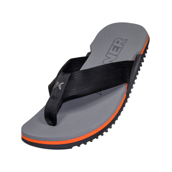 Chinelo Kenner Nk6 DFZ 11 Cinza Preto Emporium Brazil