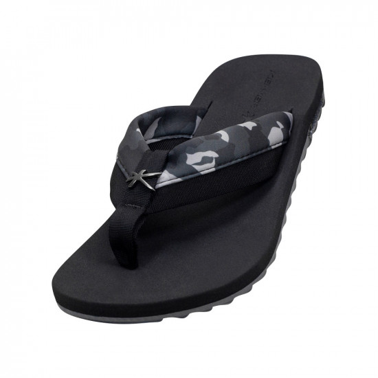 Chinelo Sandália Kenner Kivah Cover Army Preto Camuflado